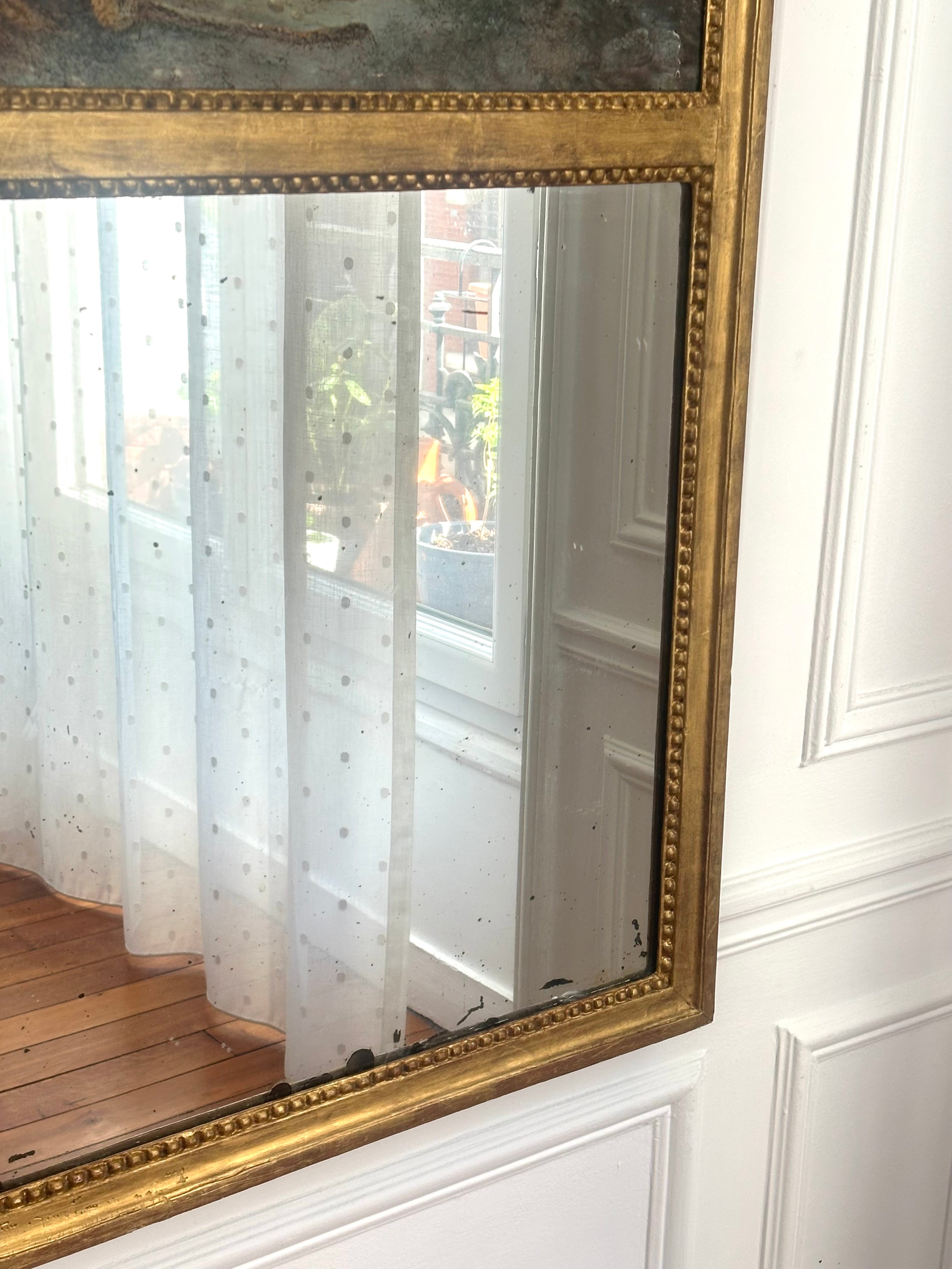 Trumeau en bois doré