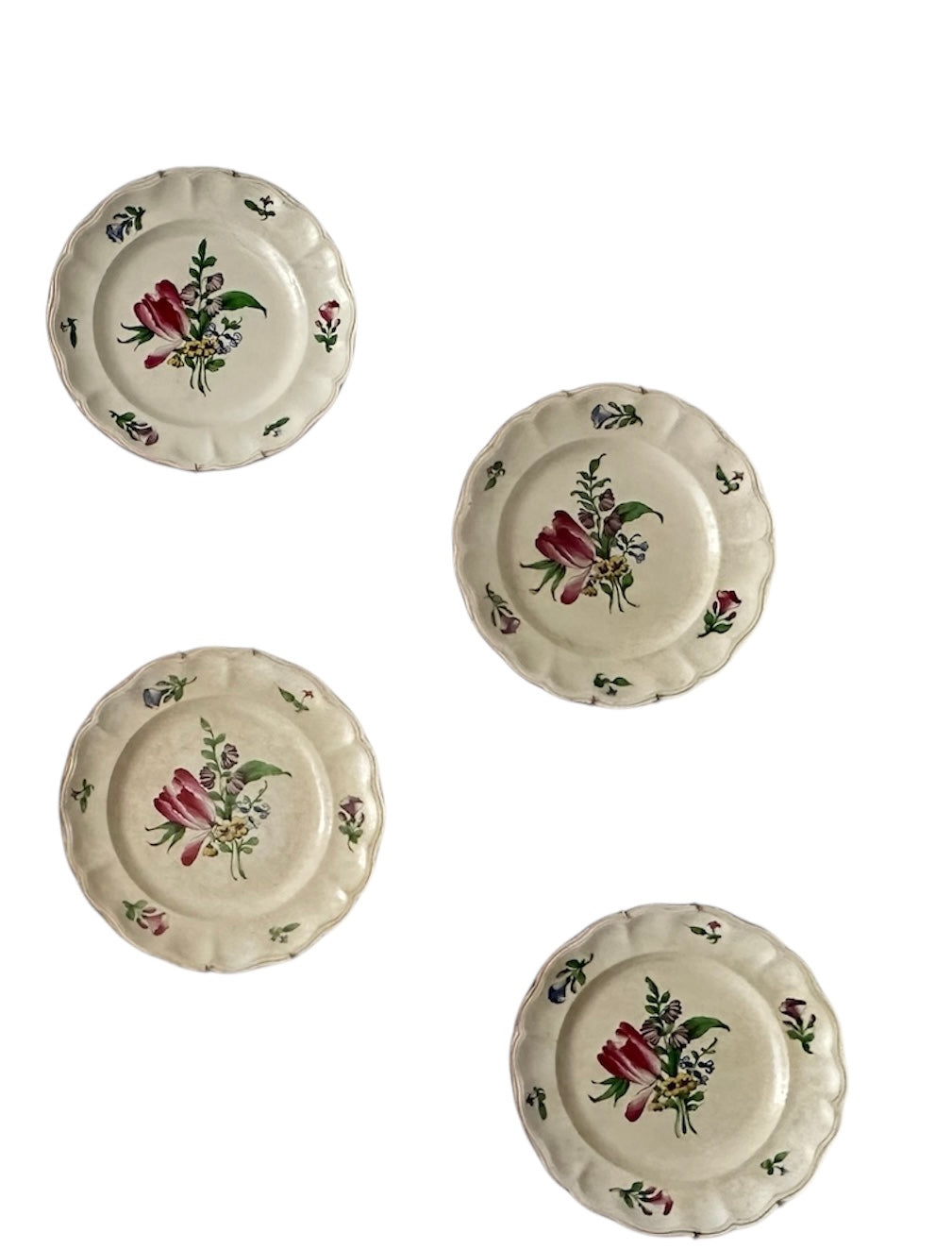 Les Tulipes - Assiettes murales ( X7 )