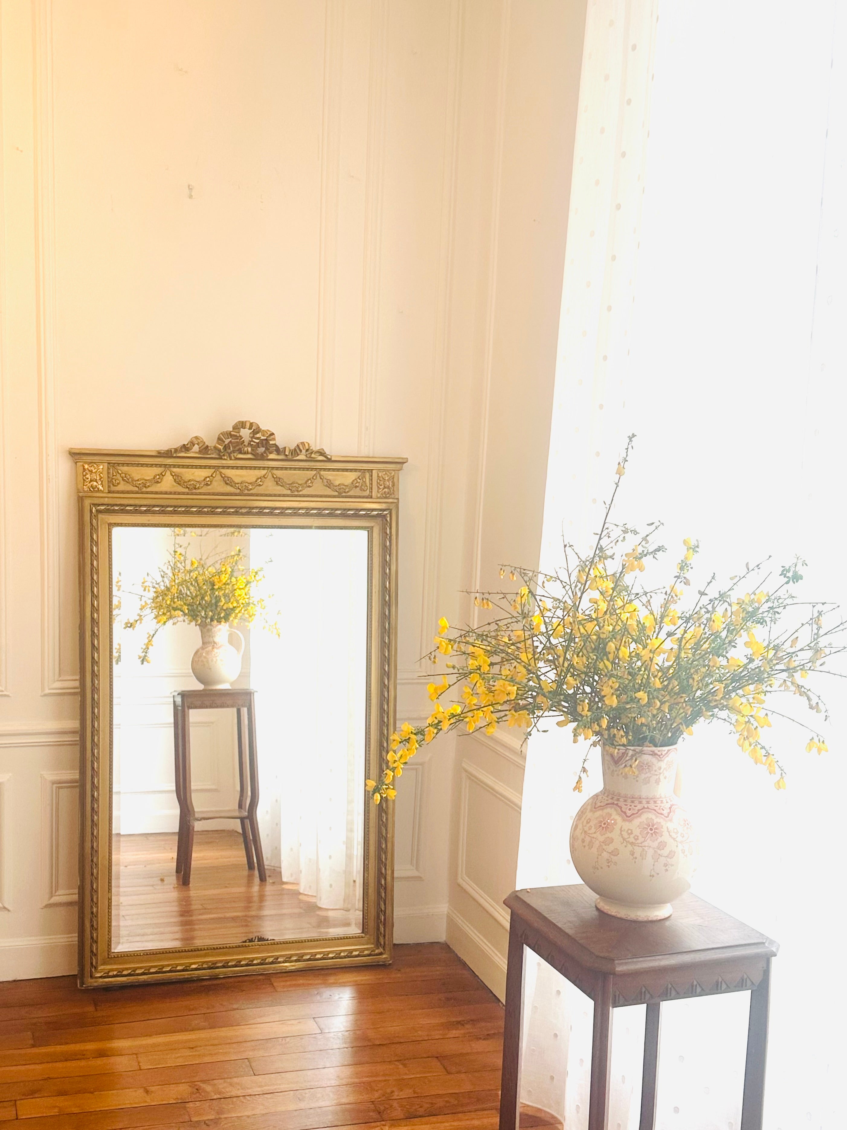 Trumeau- Miroir Louis XVI