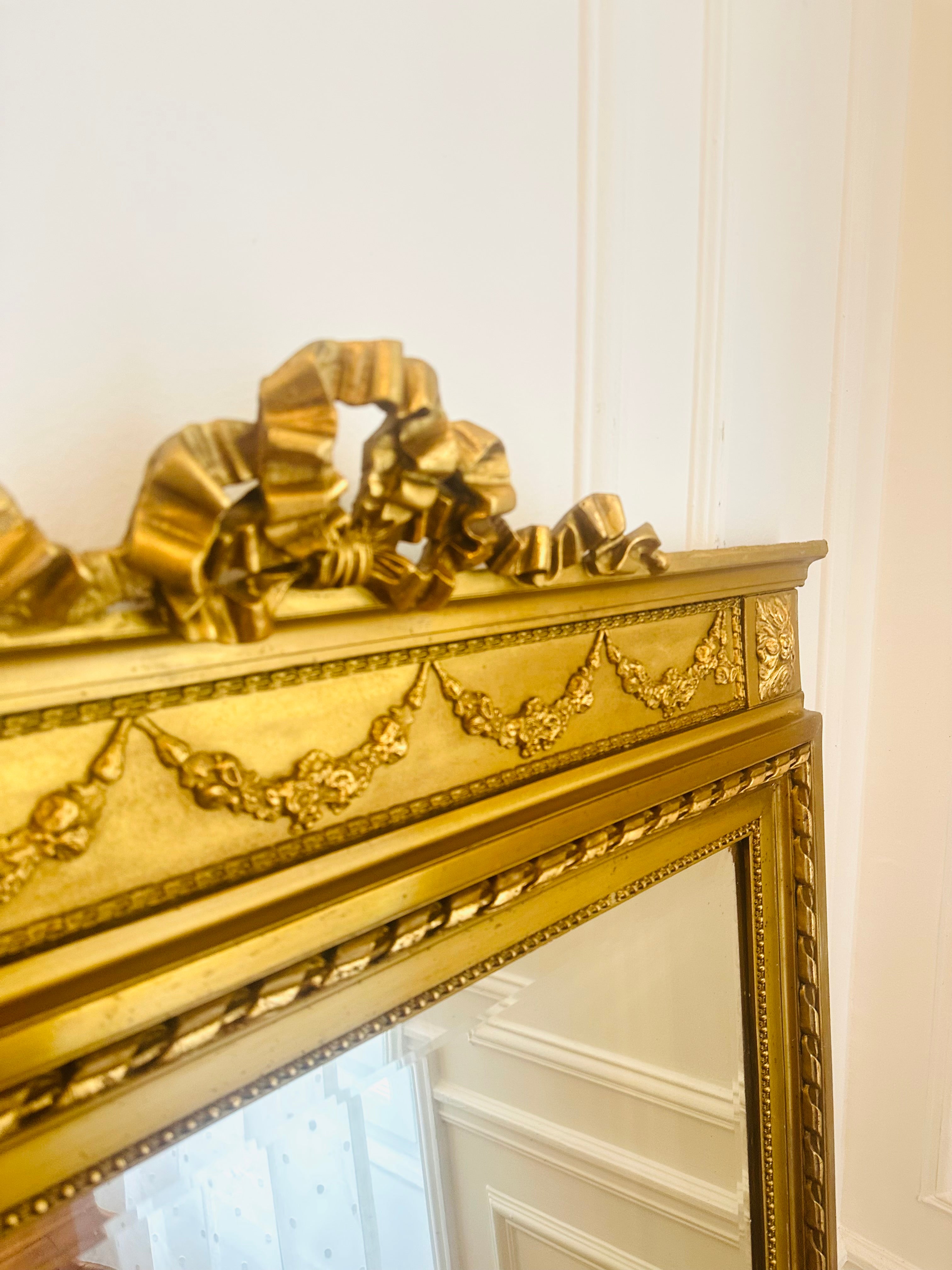 Trumeau- Miroir Louis XVI