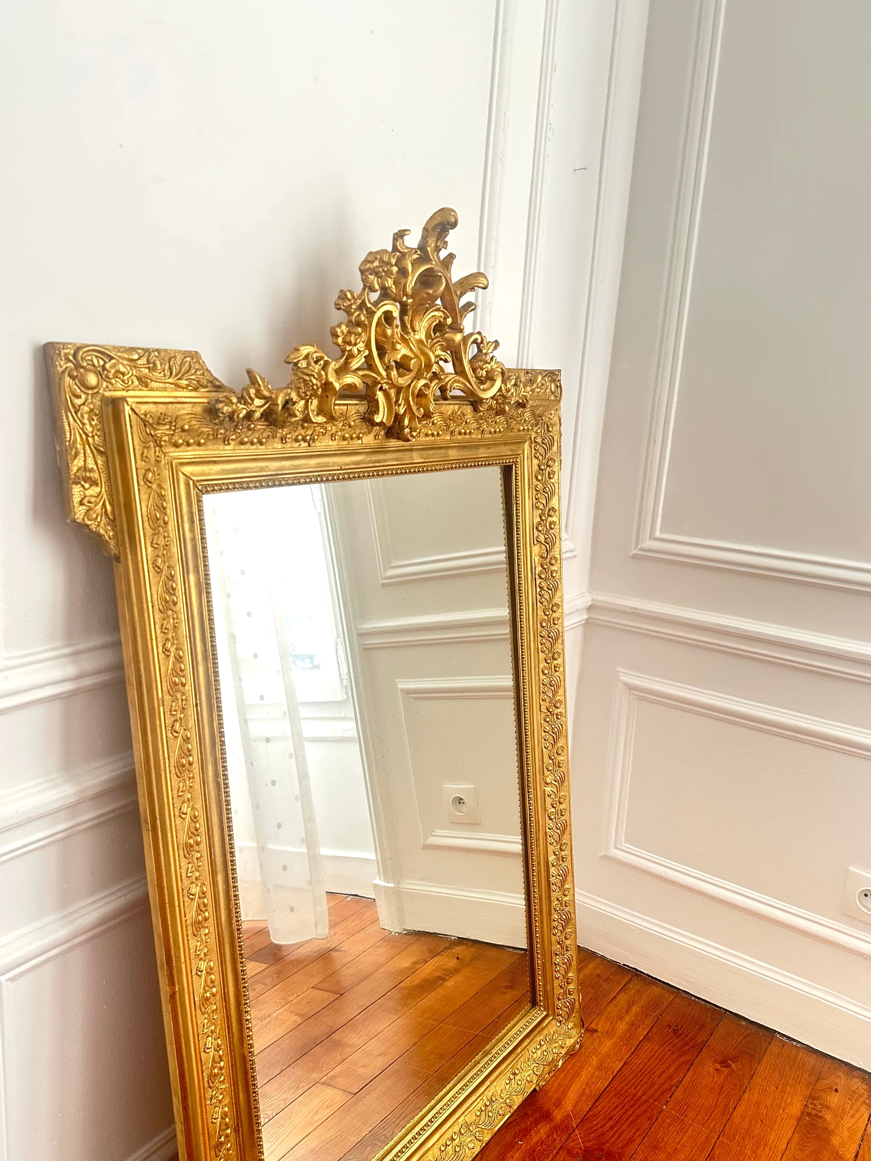 Miroir style Napoléon III