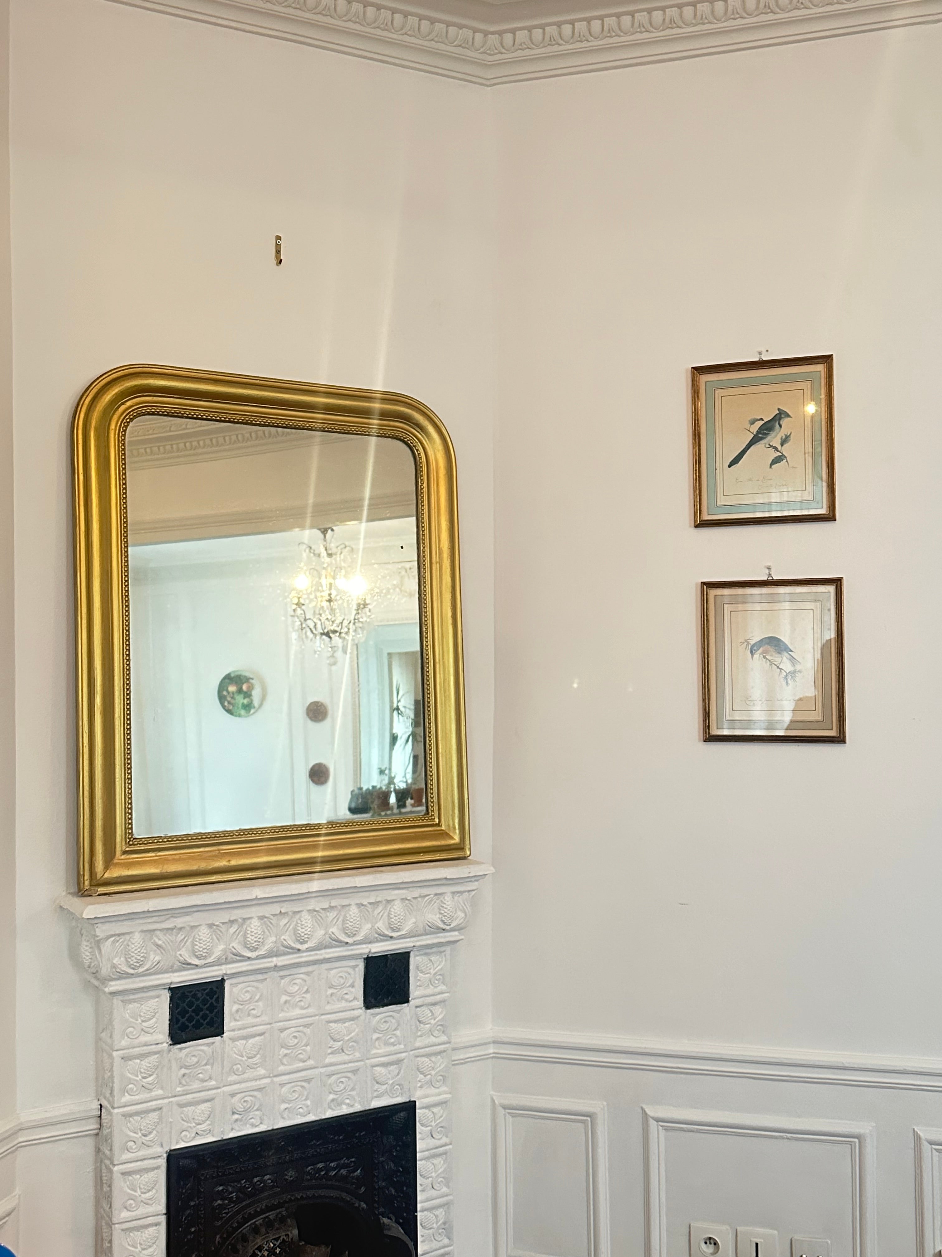 Miroir Louis Philippe 100 cm x 81 cm