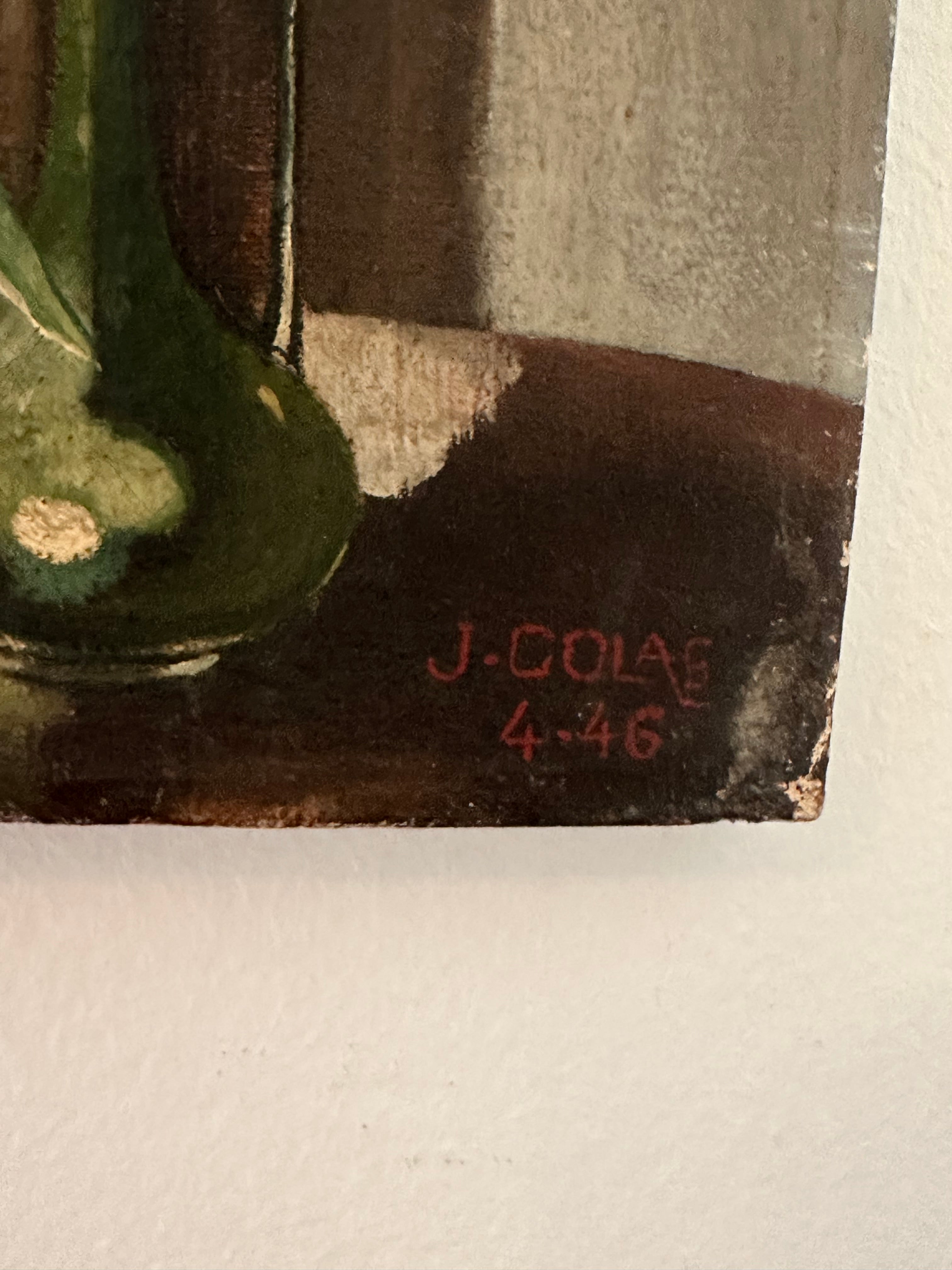 Les Tulipes - Huile sur toile